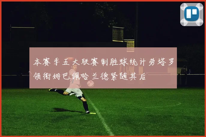本赛季五大联赛制胜球统计劳塔罗领衔姆巴佩哈兰德紧随其后